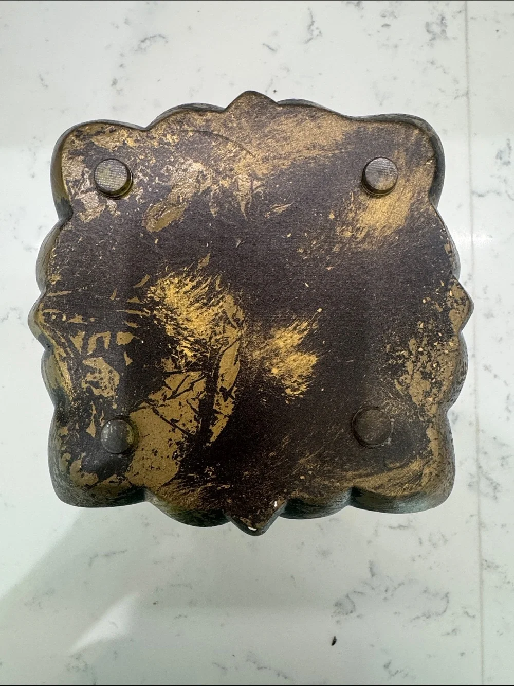 Fleur De Lis candle holder